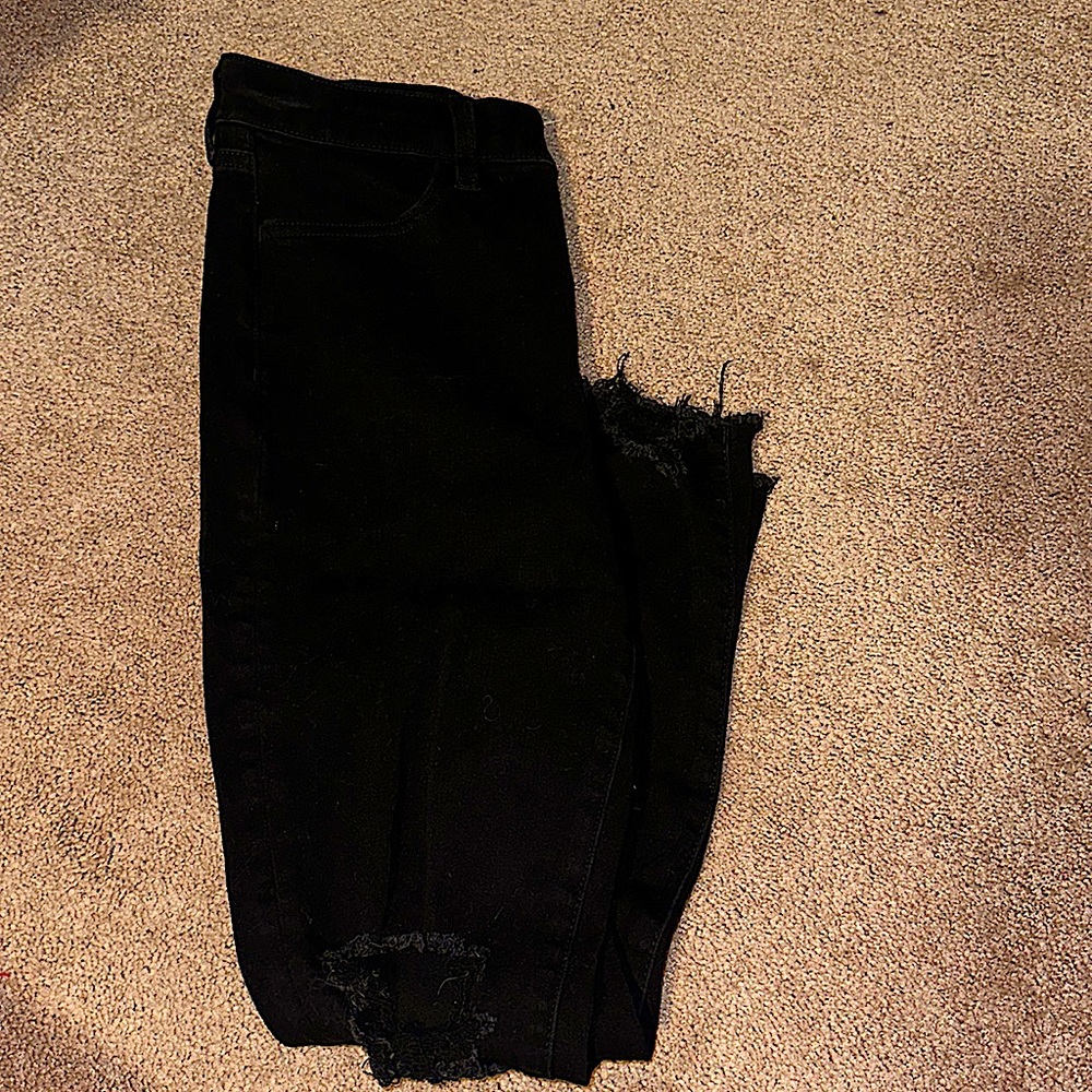- American Eagle distressed Hi-rose jegging- SIZE 10 short -